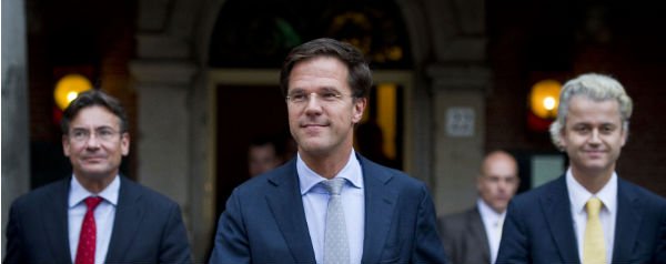 Maxime Verhage, Mark Rutte, Geert Wilders