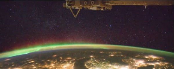 Time-lapse vanuit het ISS