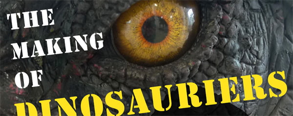 The making of... Dinosauriërs - banner