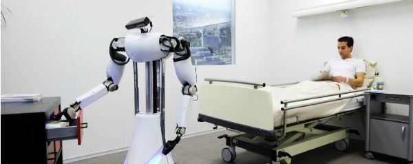 Robot in ziekenhuis