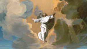 Schilderij, de hemelvaart van Jezus, John Singleton Copley, 1775