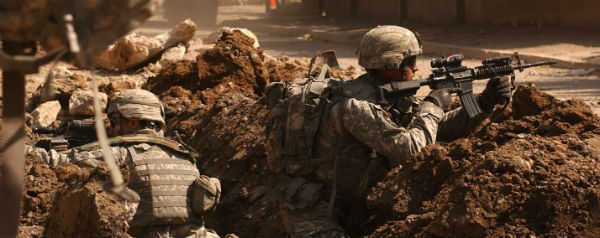 Amerikaanse soldaten in Irak