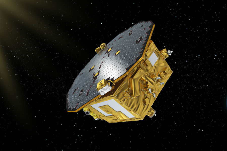 LISA Pathfinder in de ruimte