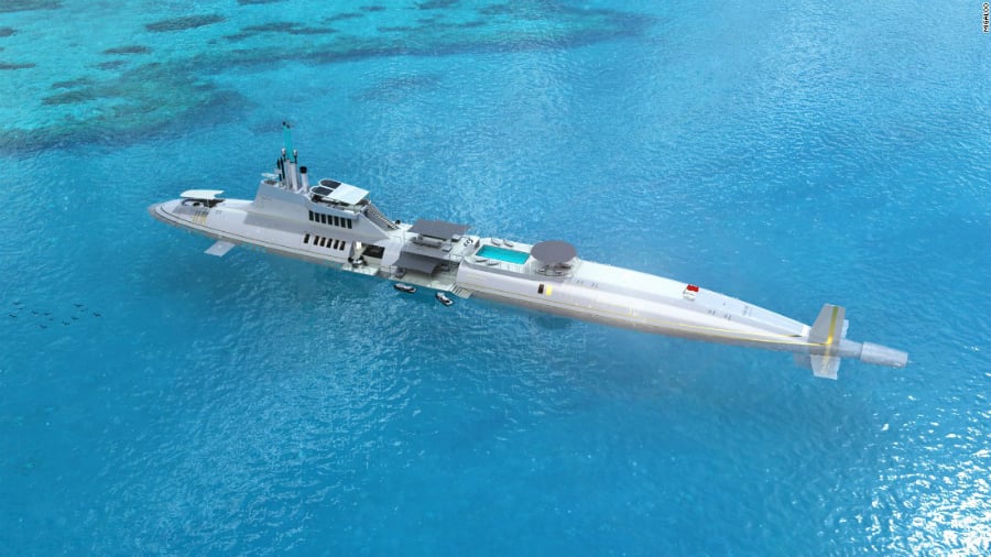 Migaloo Private Submersible Yachts