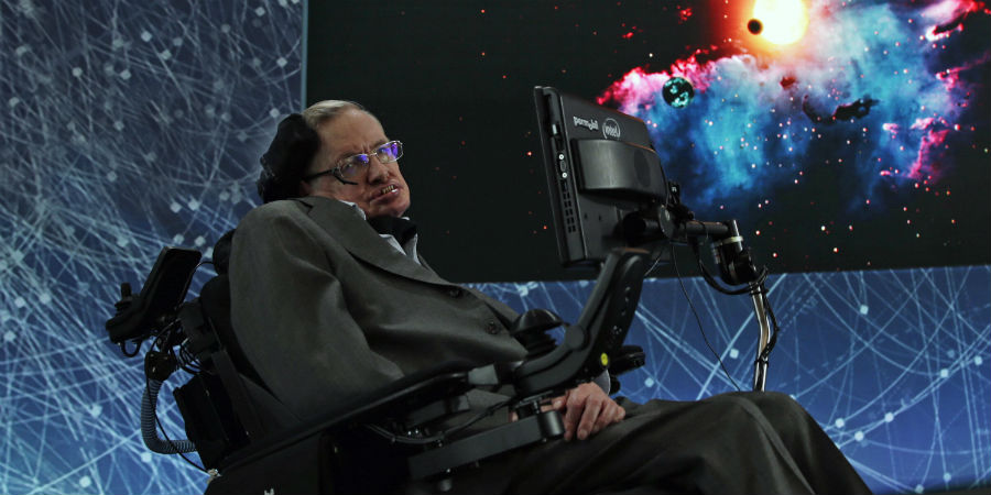 Hawking rolstoel veiling