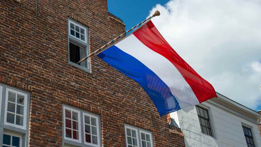 Koningsdag vlag Nederland