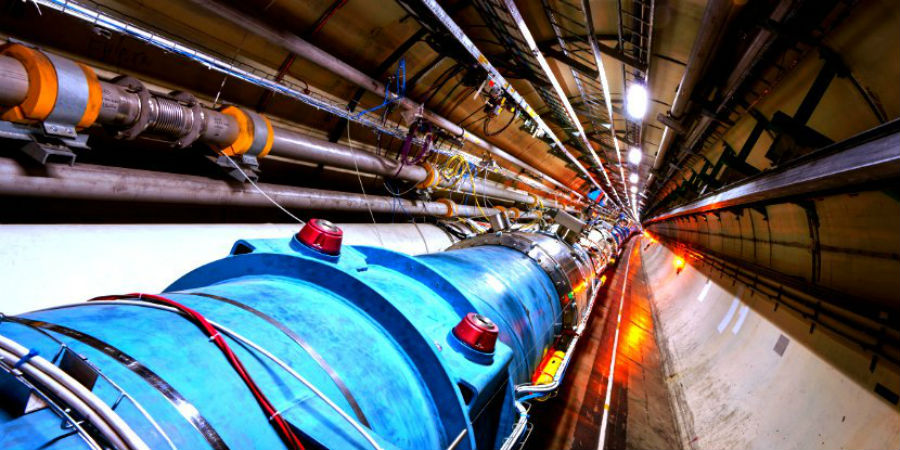 LHC loodatomen