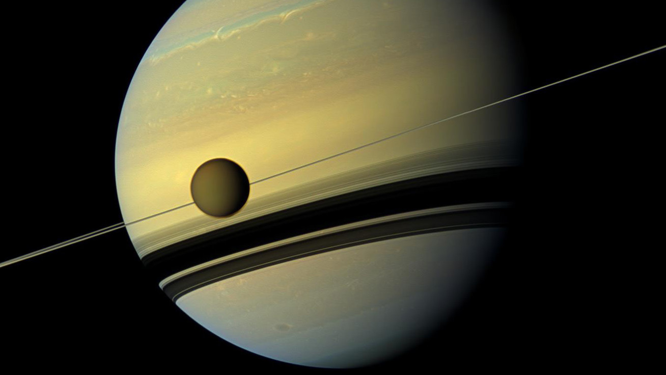 Saturnus' maan Titan