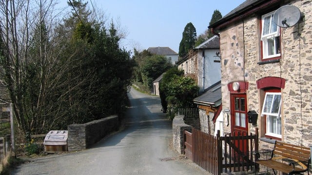 Welsh dorp Aberhosan