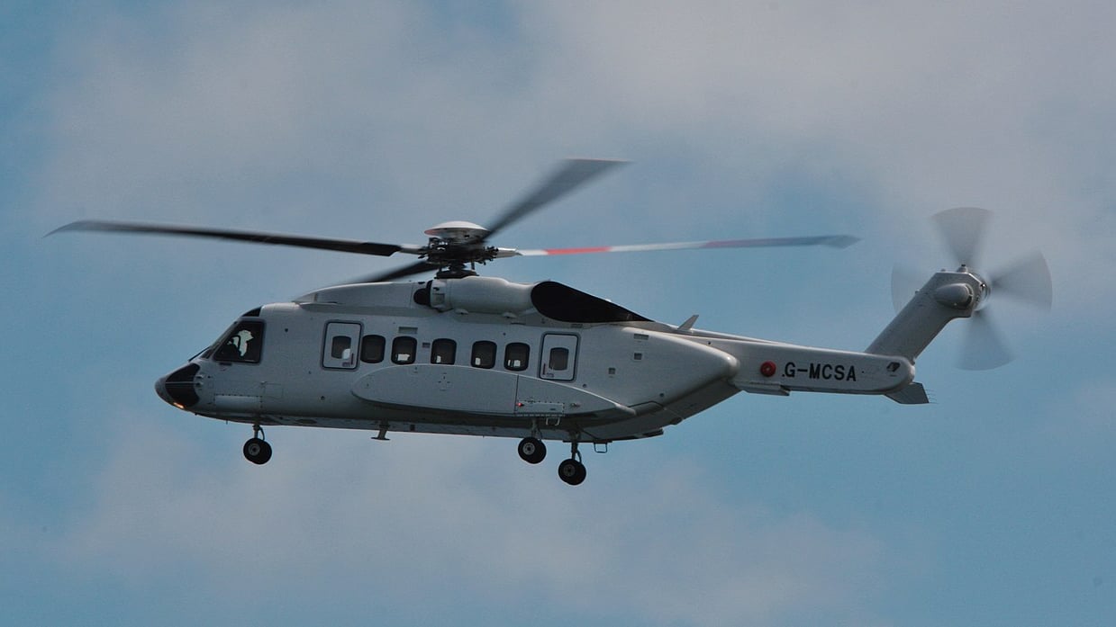 This Sikorsky helicopter will soon catch the rocket booster