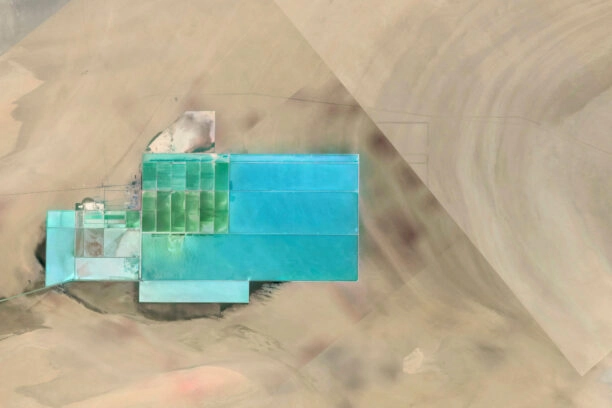 kaliumfabriek in Lop Nur China