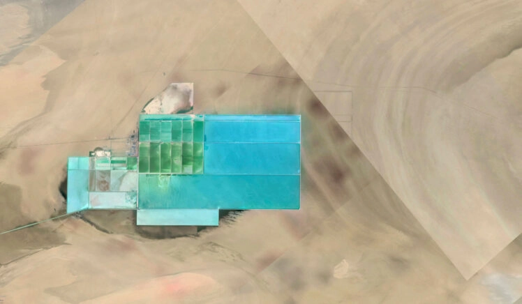 kaliumfabriek in Lop Nur China