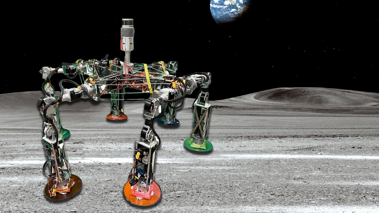 MIT-technici hebben een reeks universele robotonderdelen ontworpen die een astronaut makkelijk kan mixen en matchen om verschillende ‘soorten’ robots te bouwen voor variërende missies op de maan.