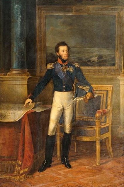 Portret van Lodewijk Anton van Bourbon