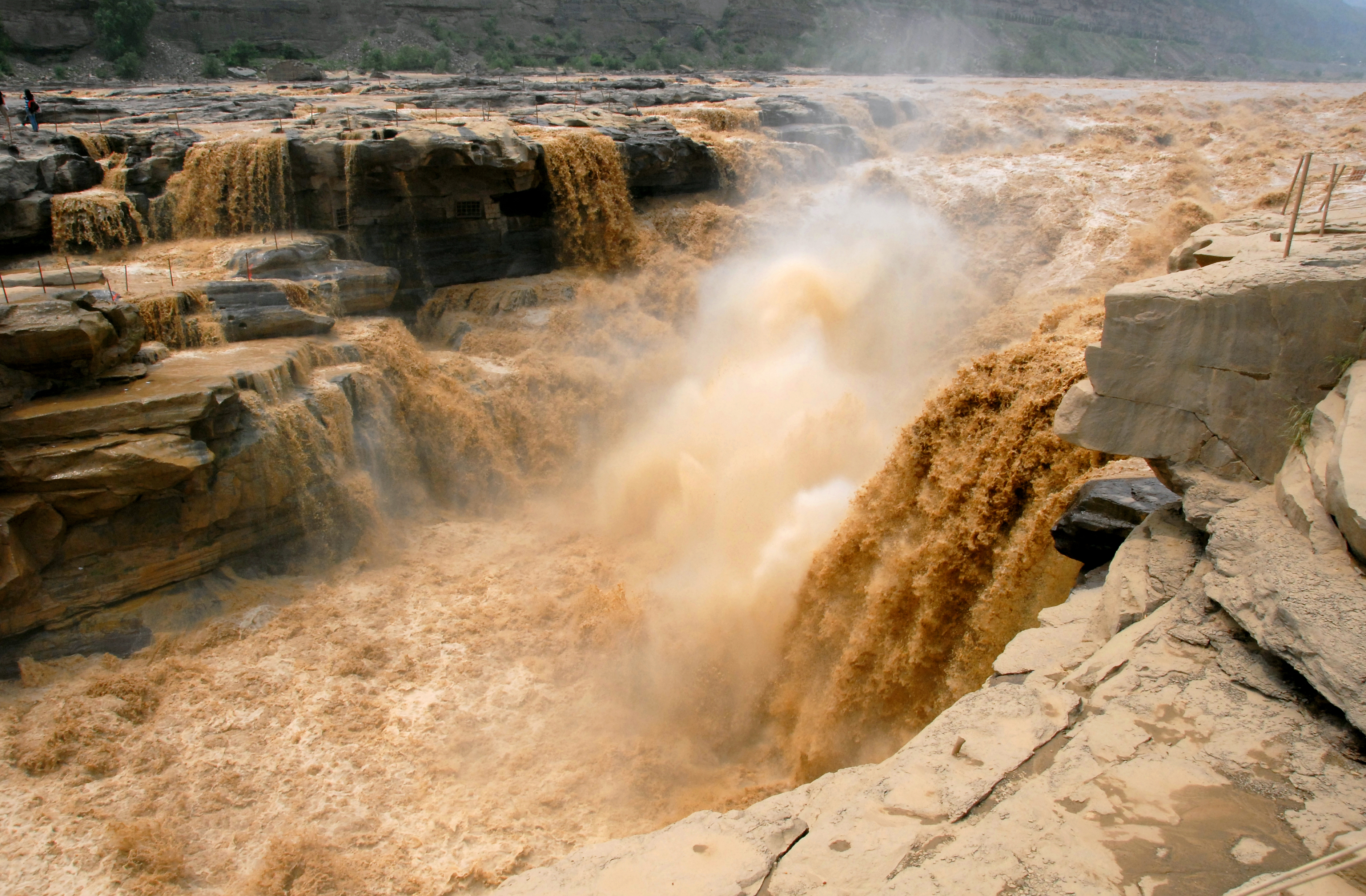 Huang He (Gele Rivier) in China.