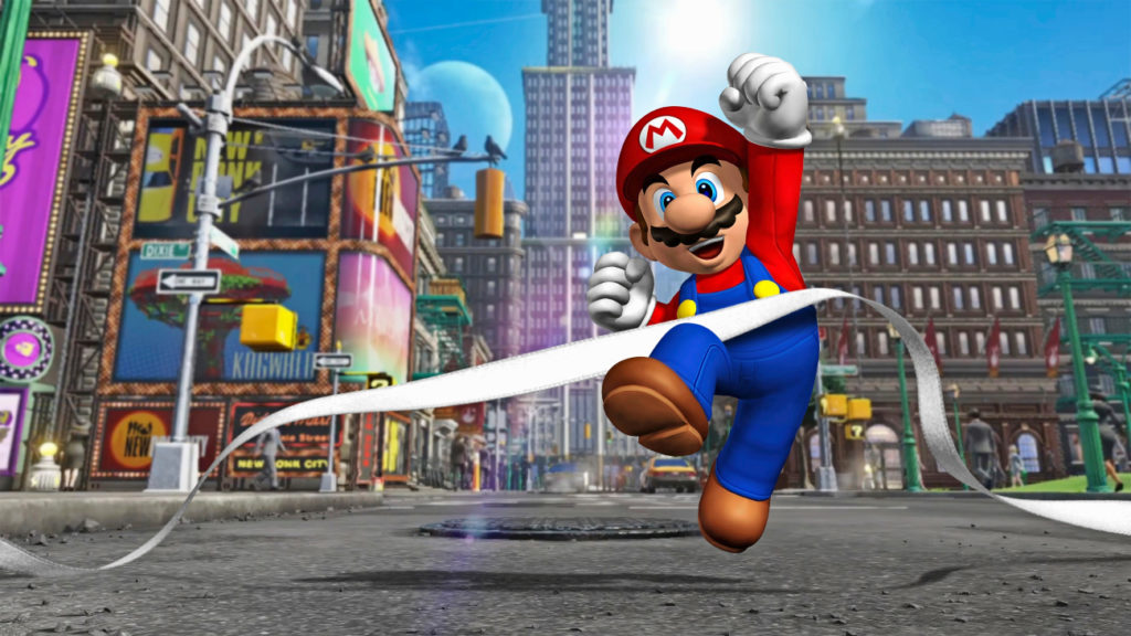 Mario speedrunner