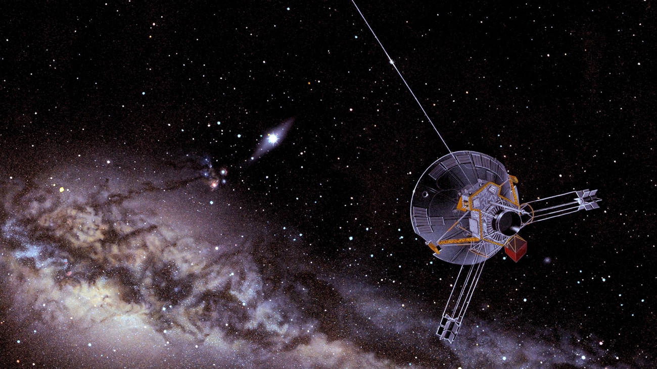 Impressie van Pioneer 10