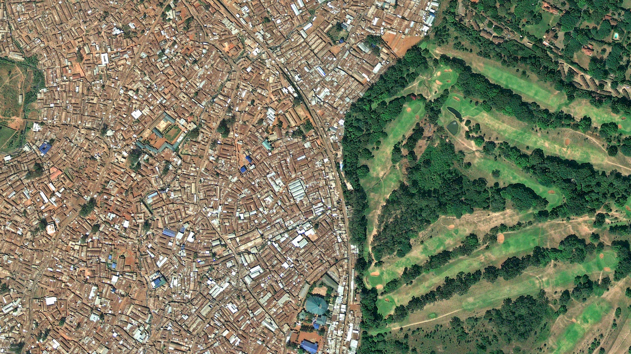 Krottenwijk in Nairobi