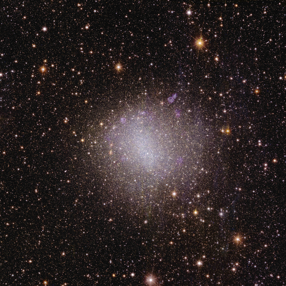 Het onregelmatige sterrenstelsel NGC 6822