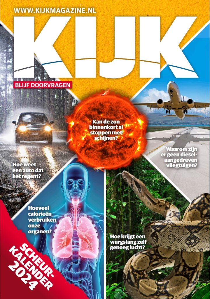 Cover van de KIJK scheurkalender 2024