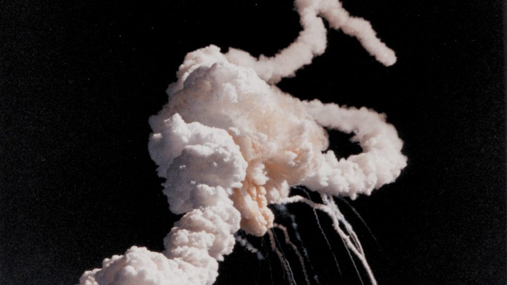 Challenger ontploft alle inzittende astronauten zijn overleden