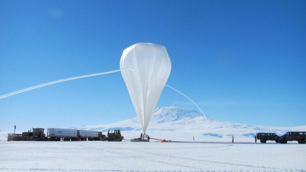GUSTO ballontelescoop lanceren Antarctica