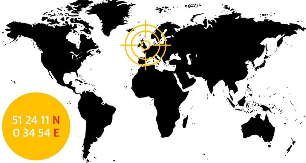 Wereldkaart en coördinaten met locatie van Hoo Fort.