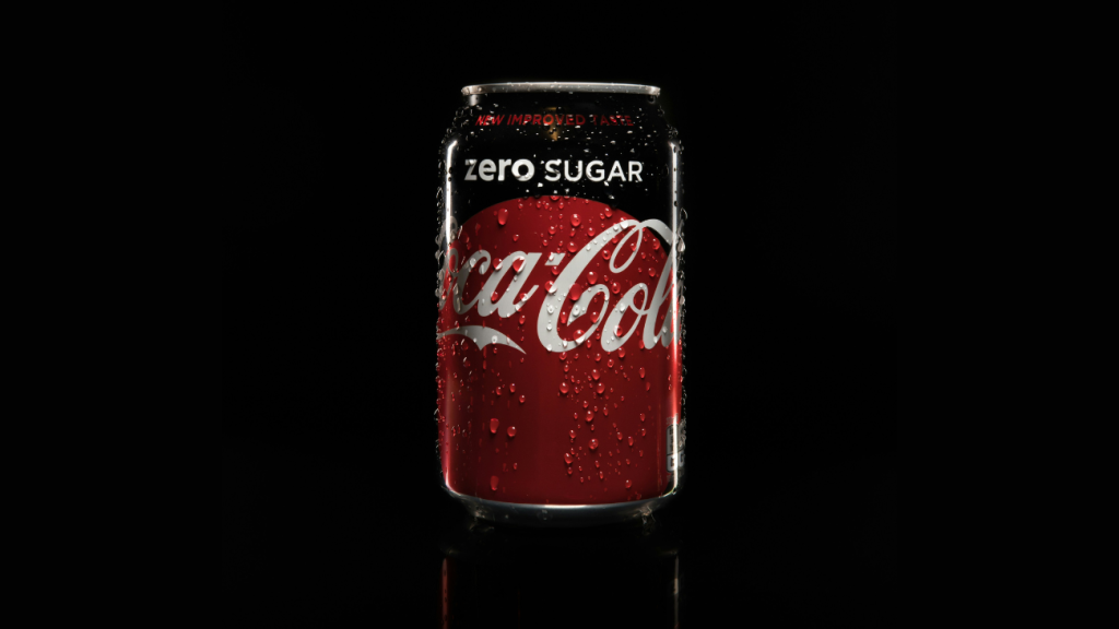 Coca cola Zero, een lightproduct