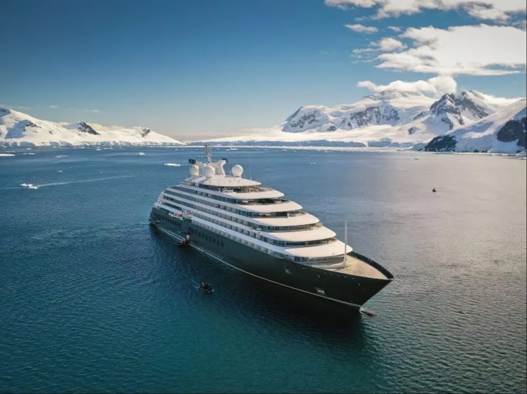 Scenic Eclipse II, een luxe cruiseschip