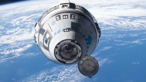Starliner nadert ISS in 2022