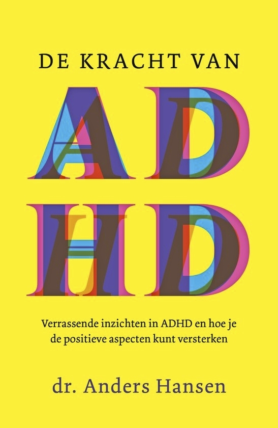 Omslag van het boek: De kracht van ADHD
