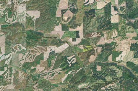 Palouse, satellietfoto