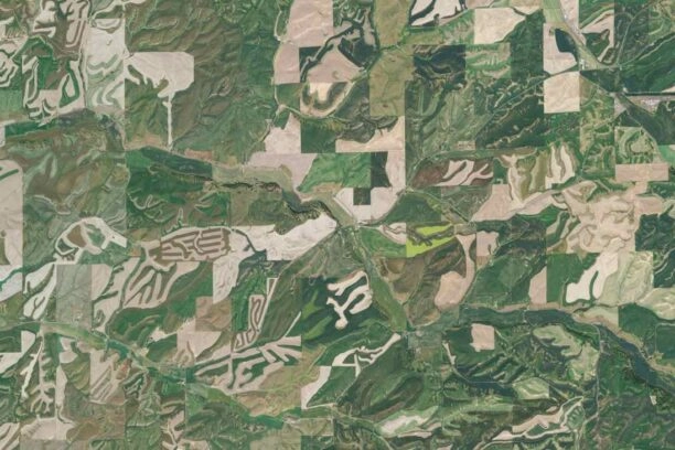 Palouse, satellietfoto