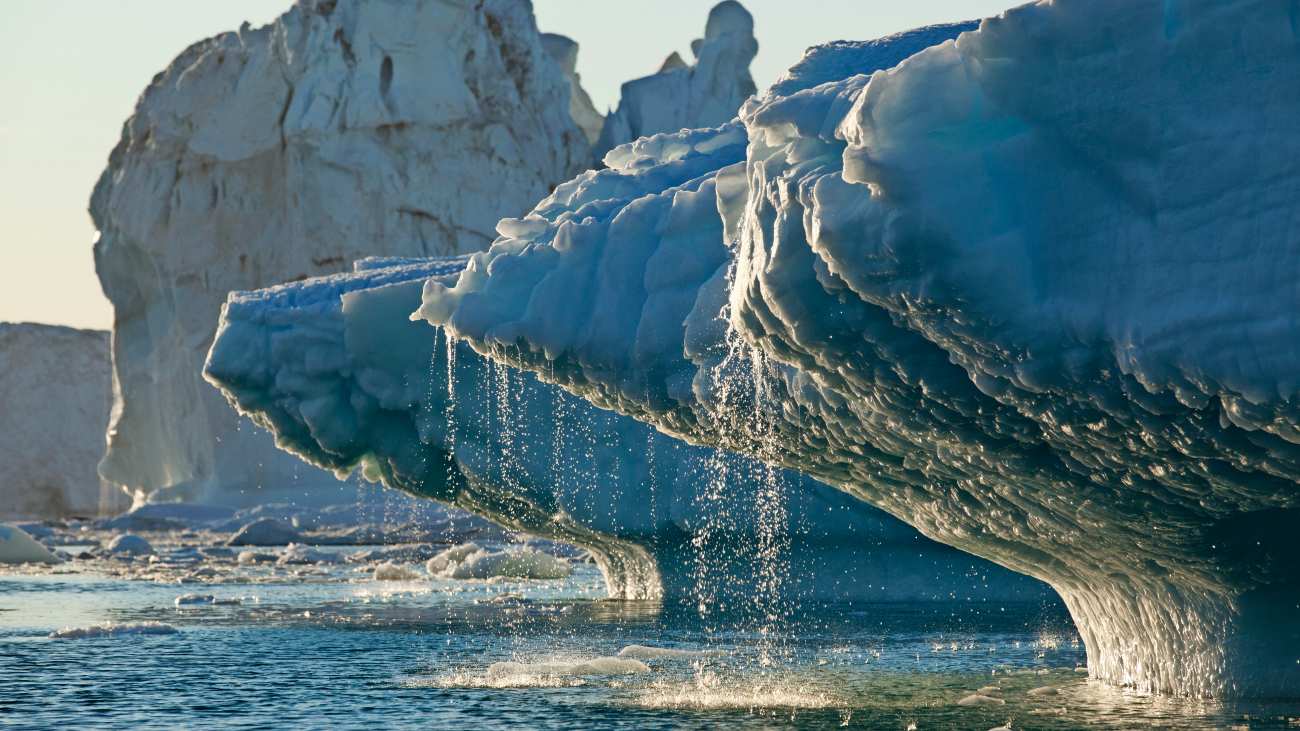 smelten groenland draaiing aarde