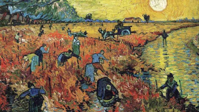 De Rode Wijngaard van Van Gogh