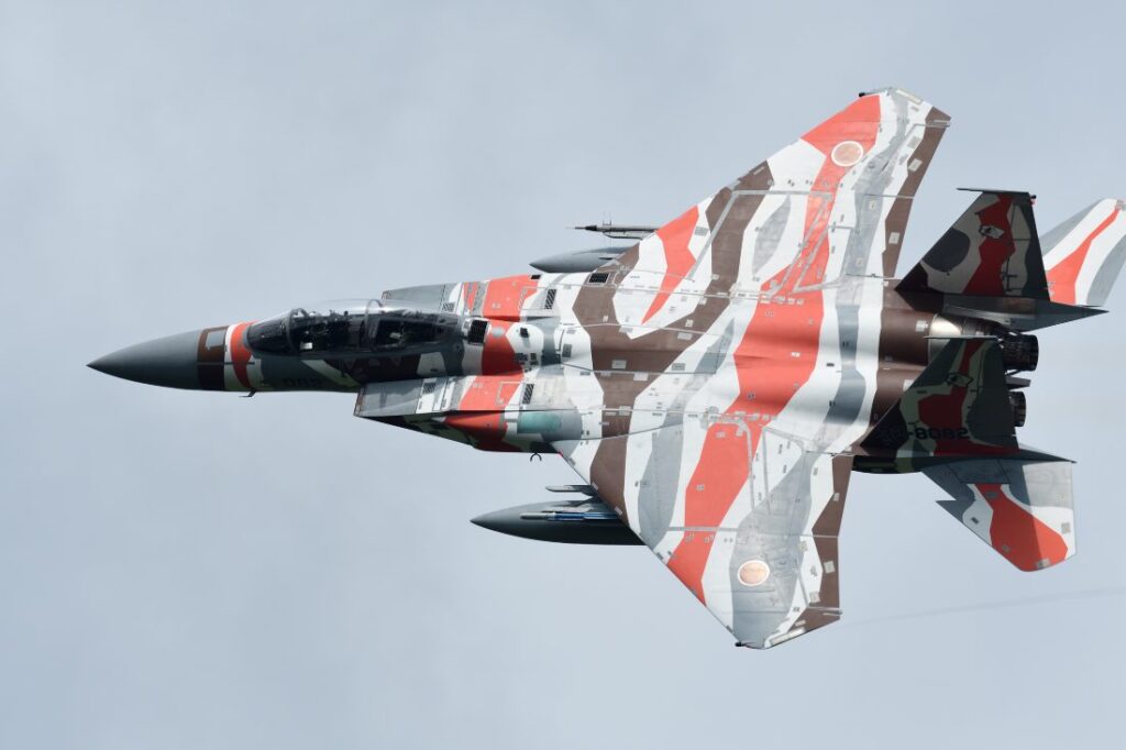 F-15DJ met mooie kleuren