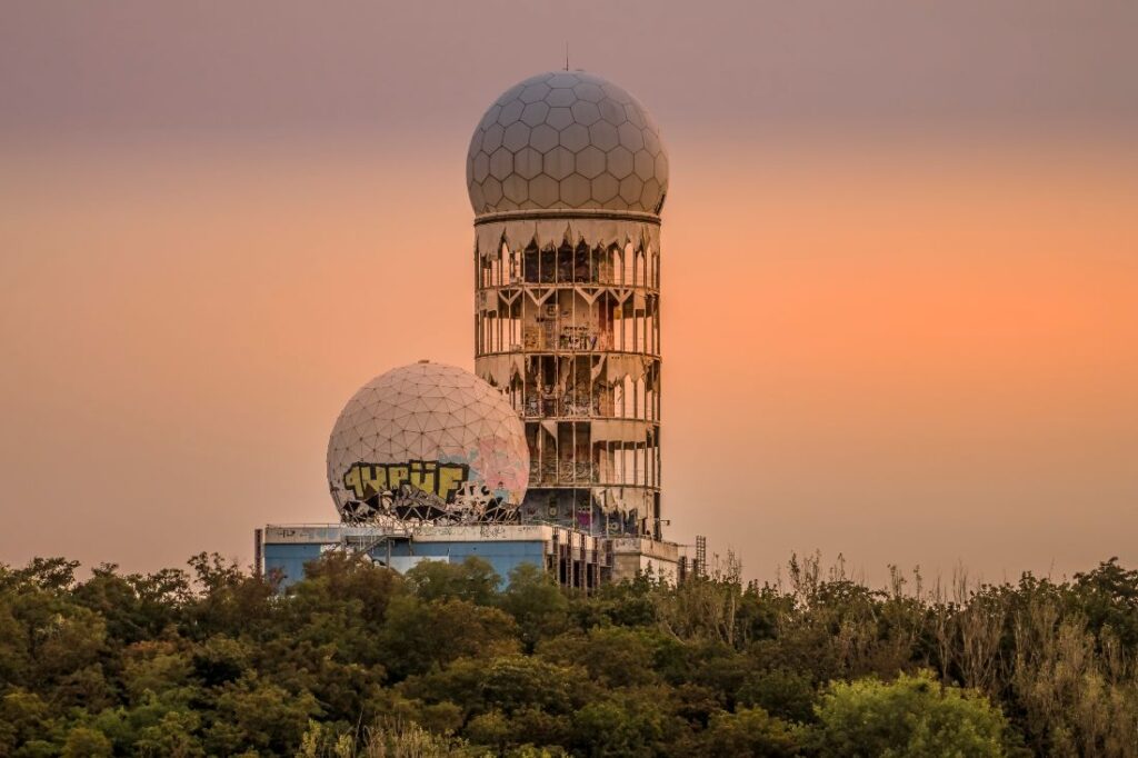 Afluisterstation op Teufelsberg