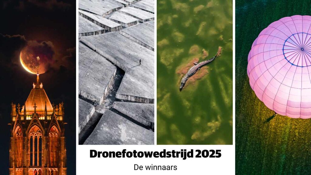 Dronefotowedstrijd 2025 winnaars