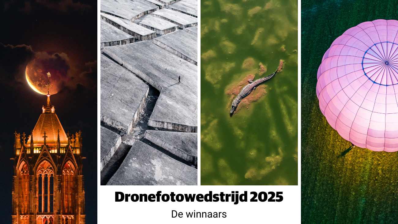 Dronefotowedstrijd 2025 winnaars