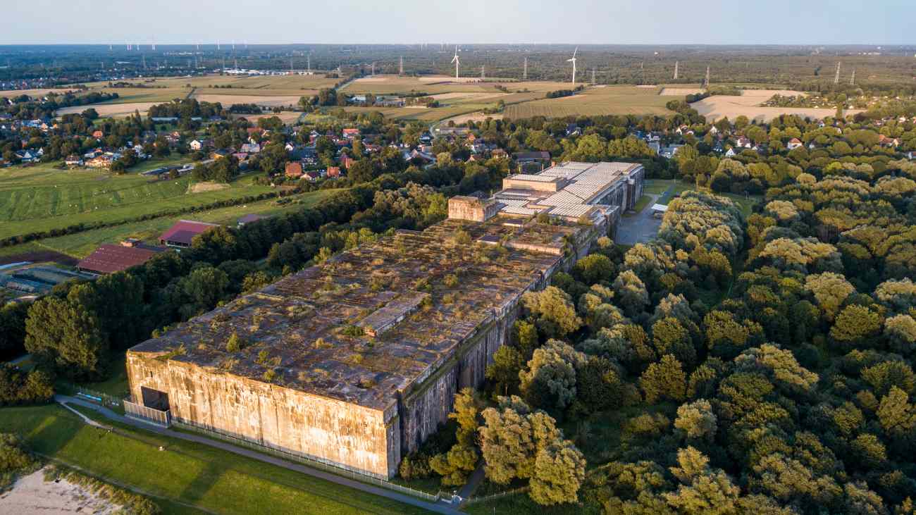 U-bootbunker 'Valentin' in Bremen, Duitsland