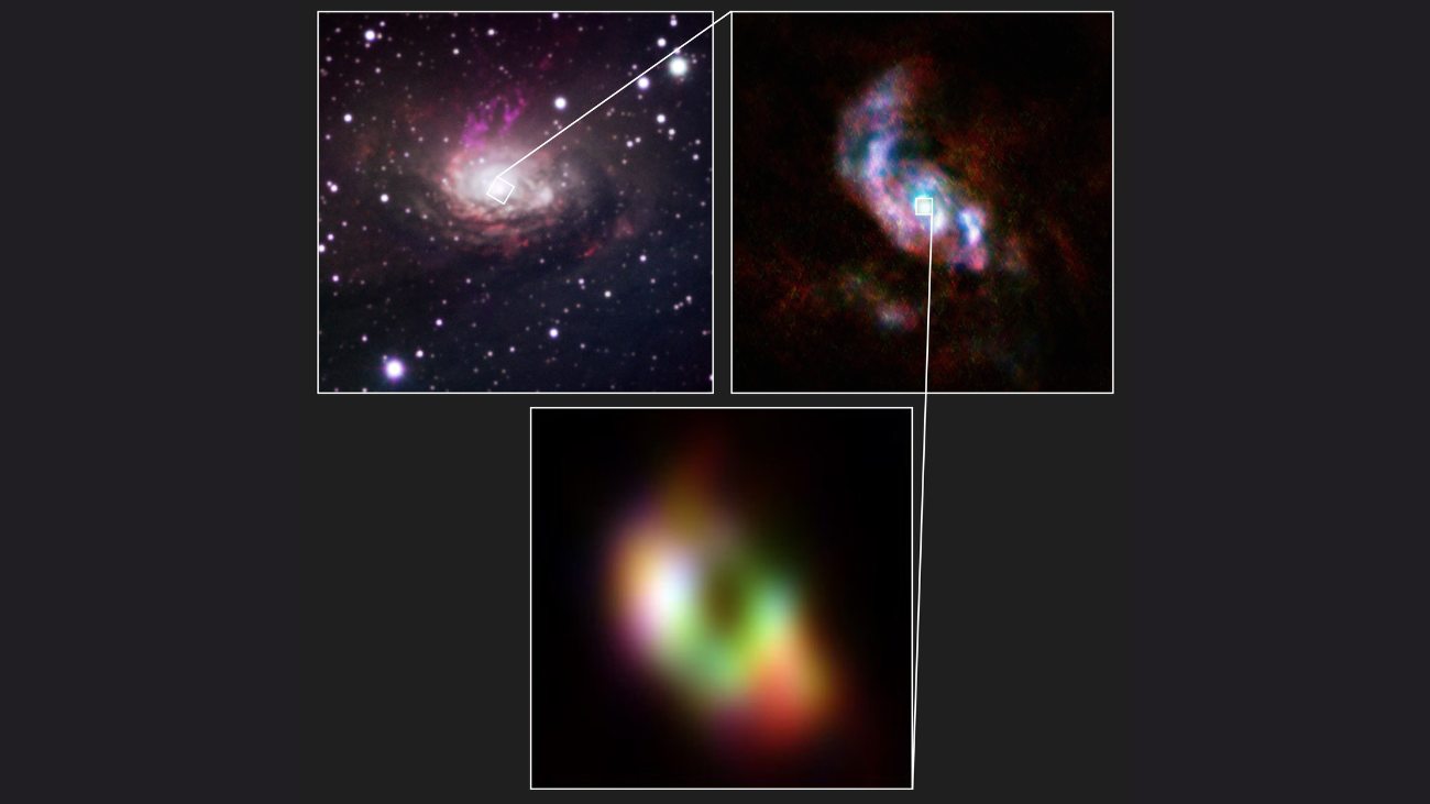 zwart gat spiraalarmen