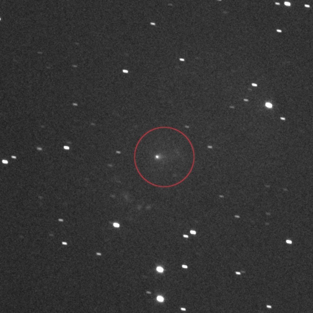 3I/ATLAS gefotografeerd door ruimtevaartuig Lucy