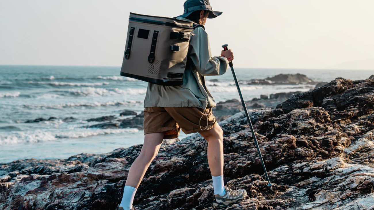 Man draagt Sofichill Backpack