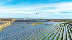 Zonnepanelen en windturbines, hernieuwbare energiebronnen zijn doorbraak van het jaar