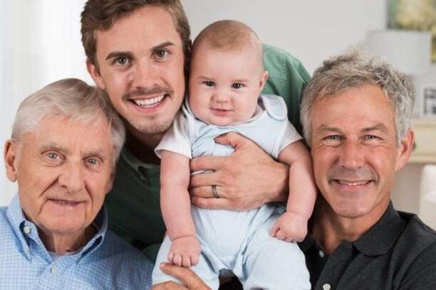 vier generaties, vaders