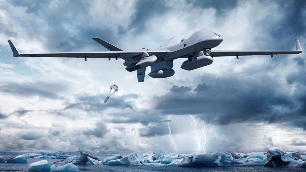 drone seaguardian en sonoboei