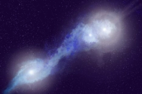 samensmelting sterrenstelsels