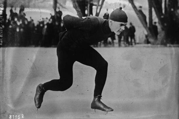 Charles Jewtraw op de Olympische Winterspelen in 1924
