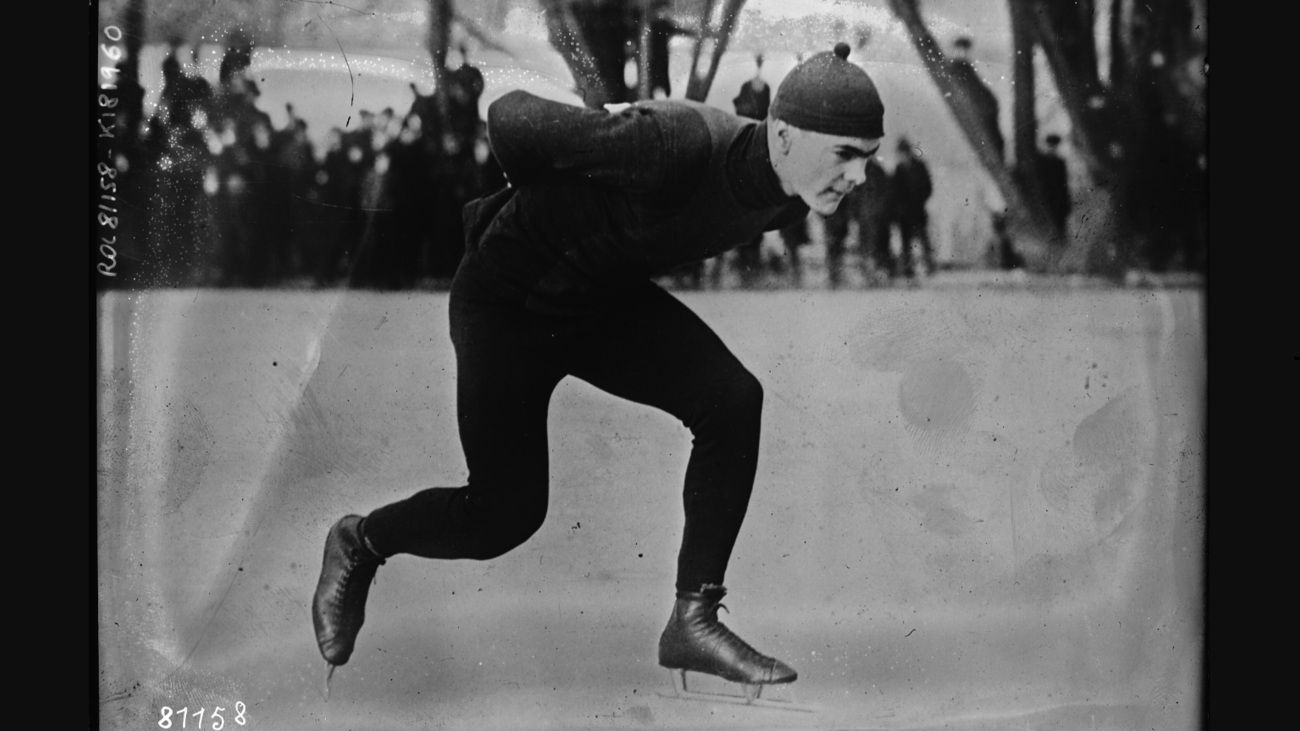 Charles Jewtraw op de Olympische Winterspelen in 1924
