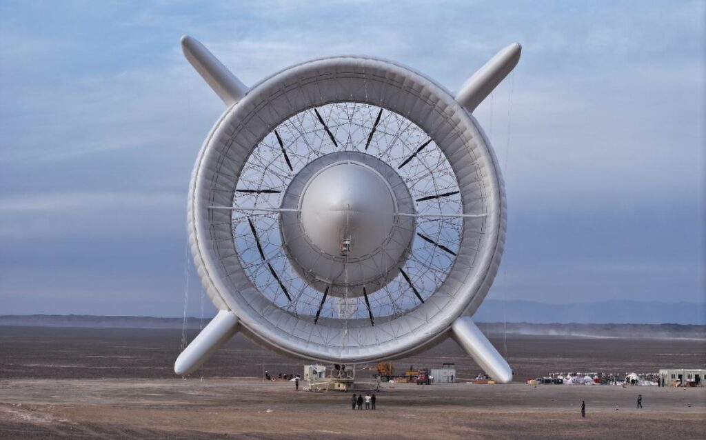 SAWES 1500, de turbine-eenheden zijn goed te zien